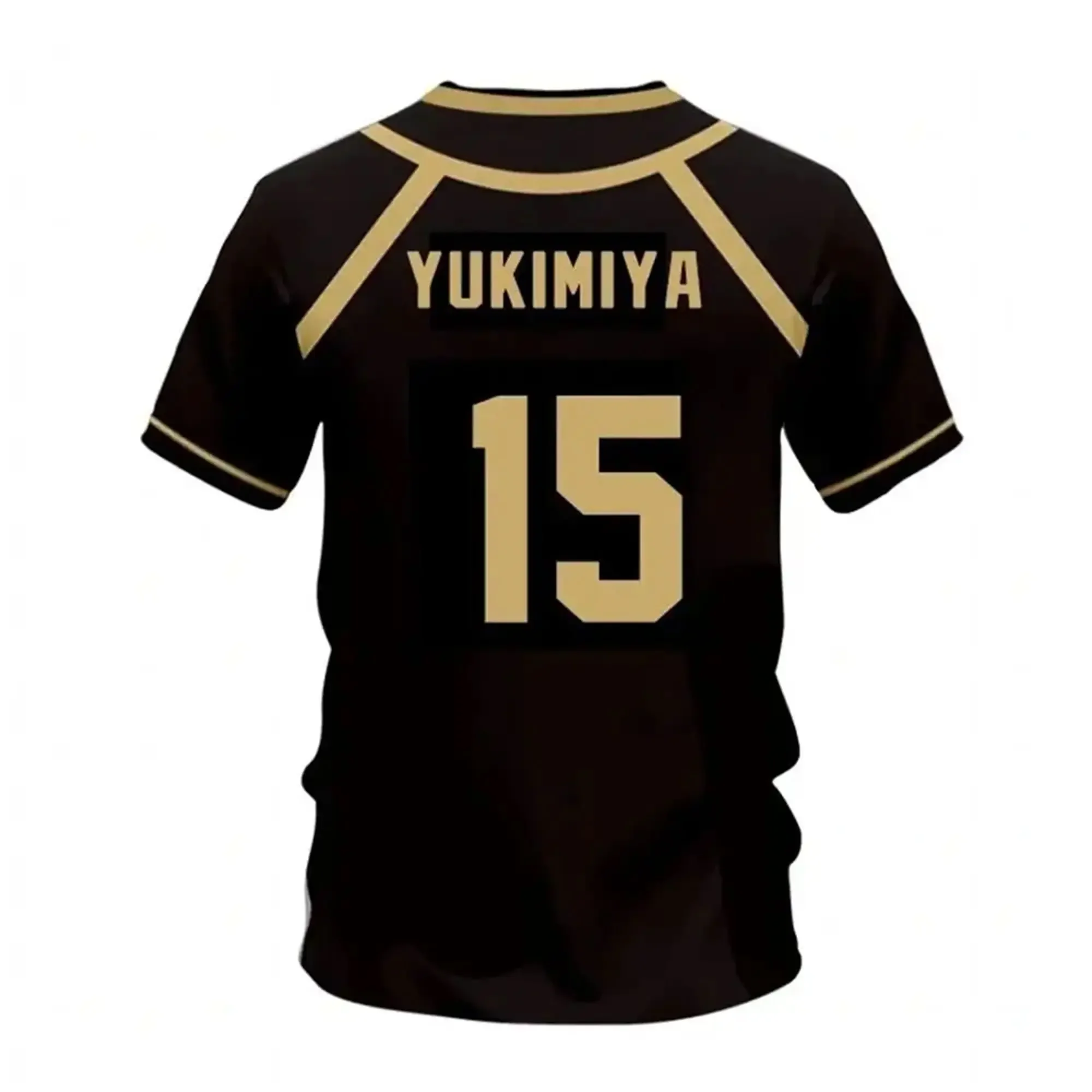 Maillot de Futsal à motif Vl Replika Anime Bastard Munich, t-shirt d'été pour hommes et femmes, t-shirt de sport décontracté