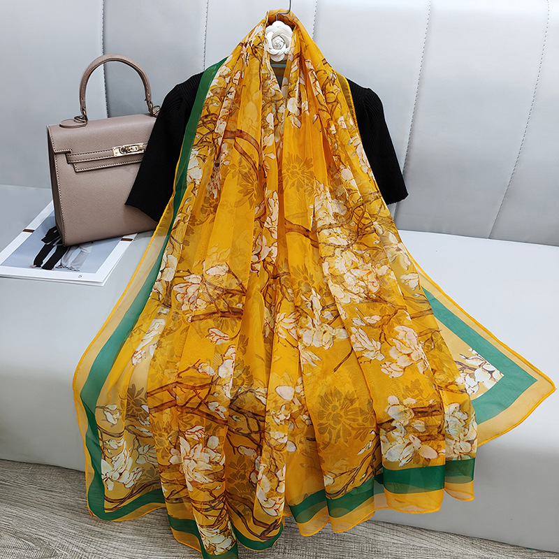 InjBeach-Écharpe Hijab pour Femme, Châle de Protection Solaire, Foulard de Plage, Grand Bandana, Nouvelle Collection