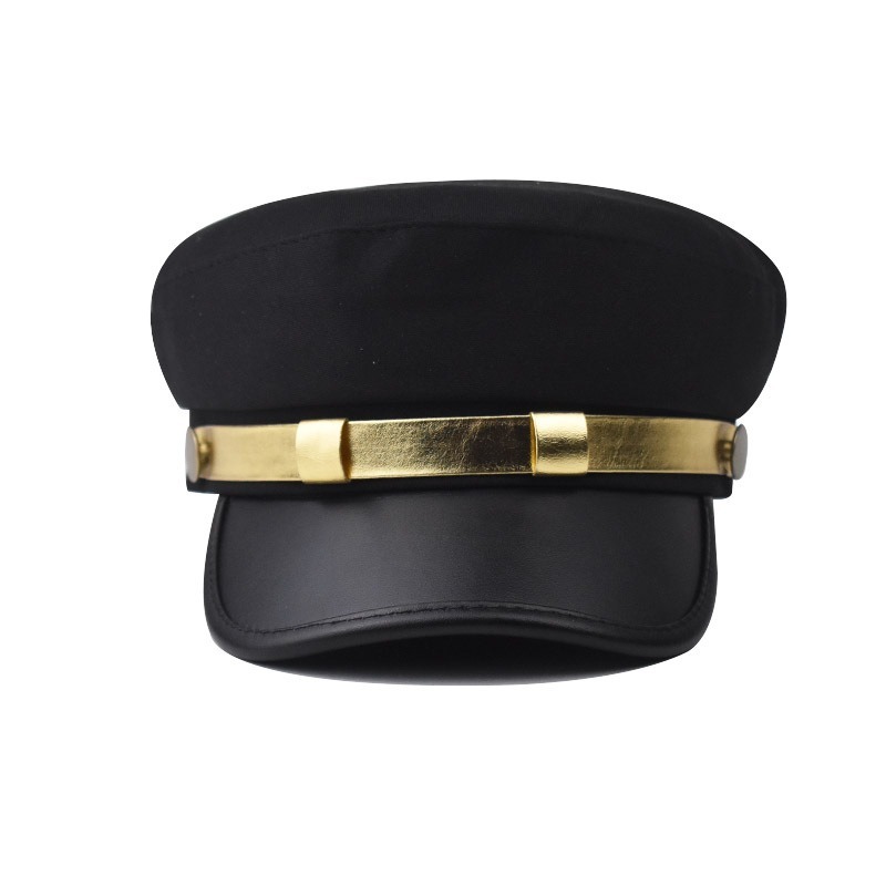 Chapeau Chauffeur pour hommes et femmes, chapeau de capitaine Vintage classique, casquette de journal, chapeaux de Costume