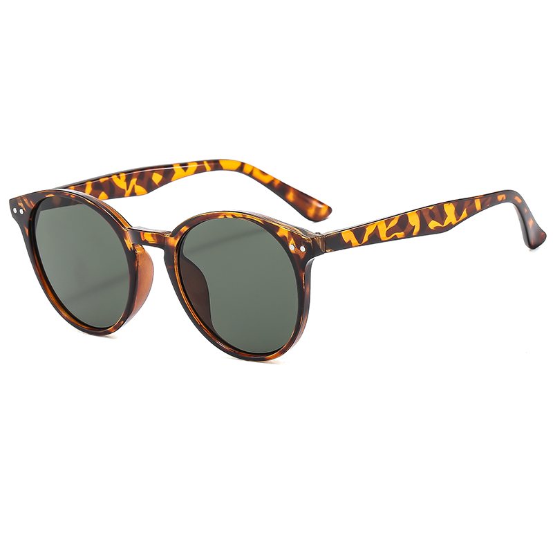 Lunettes de soleil rétro classiques pour femmes, de haute qualité, ovales, à la mode