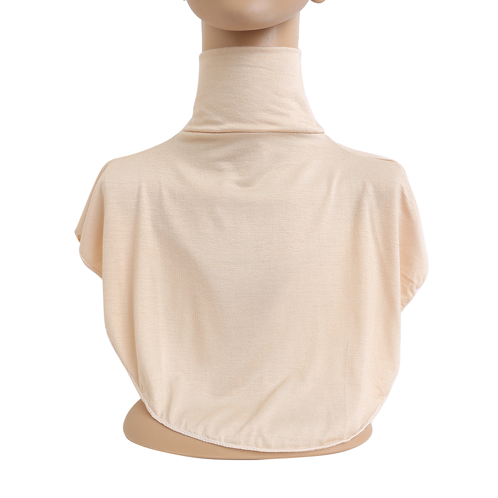H010 Cache-cou pour femmes musulmanes, en jersey modal, cache-cou intégral, cache-cou col roulé, vêtements islamiques, accessoire de vêtements pour femmes