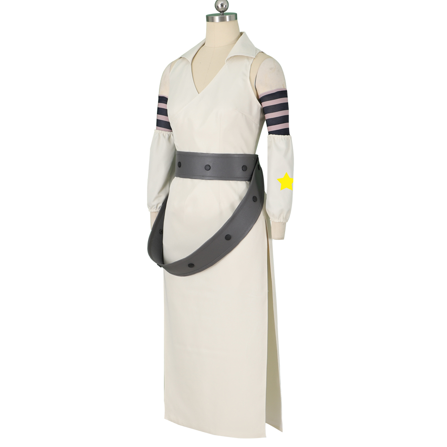 Anime Cosplay Costume pour femme, uniforme Tsubaki Nakatsukasa, tenue de femme de chambre, robe à manches, gants, chaussettes trempées, Halloween, ensemble Maka Albarn