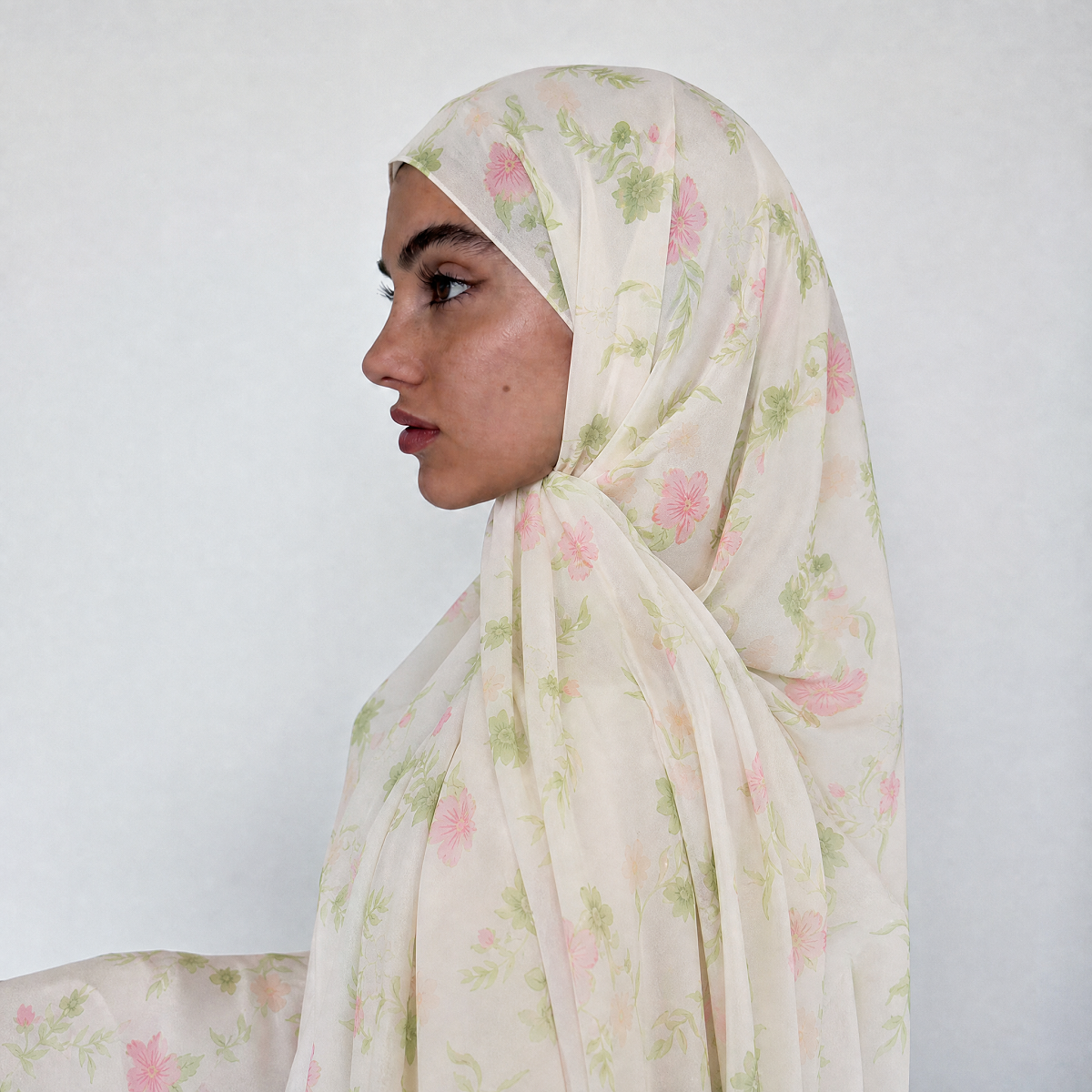 Foulard hijab en mousseline imprimé papillon pour femme, châle musulman, longs voiles tendance, bandeau imprimé, turban ethnique islamique