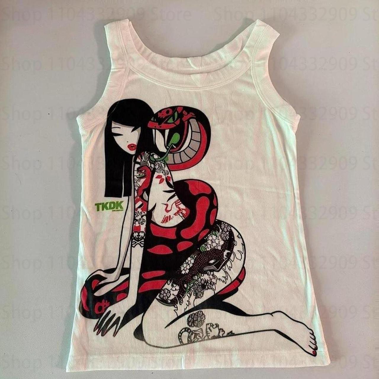Hauts Y2K pour femmes, vêtements pour femmes, crop tops emo d'été avec bretelles, style trashy Y2K années 2000 90s, vintage Harajuku
