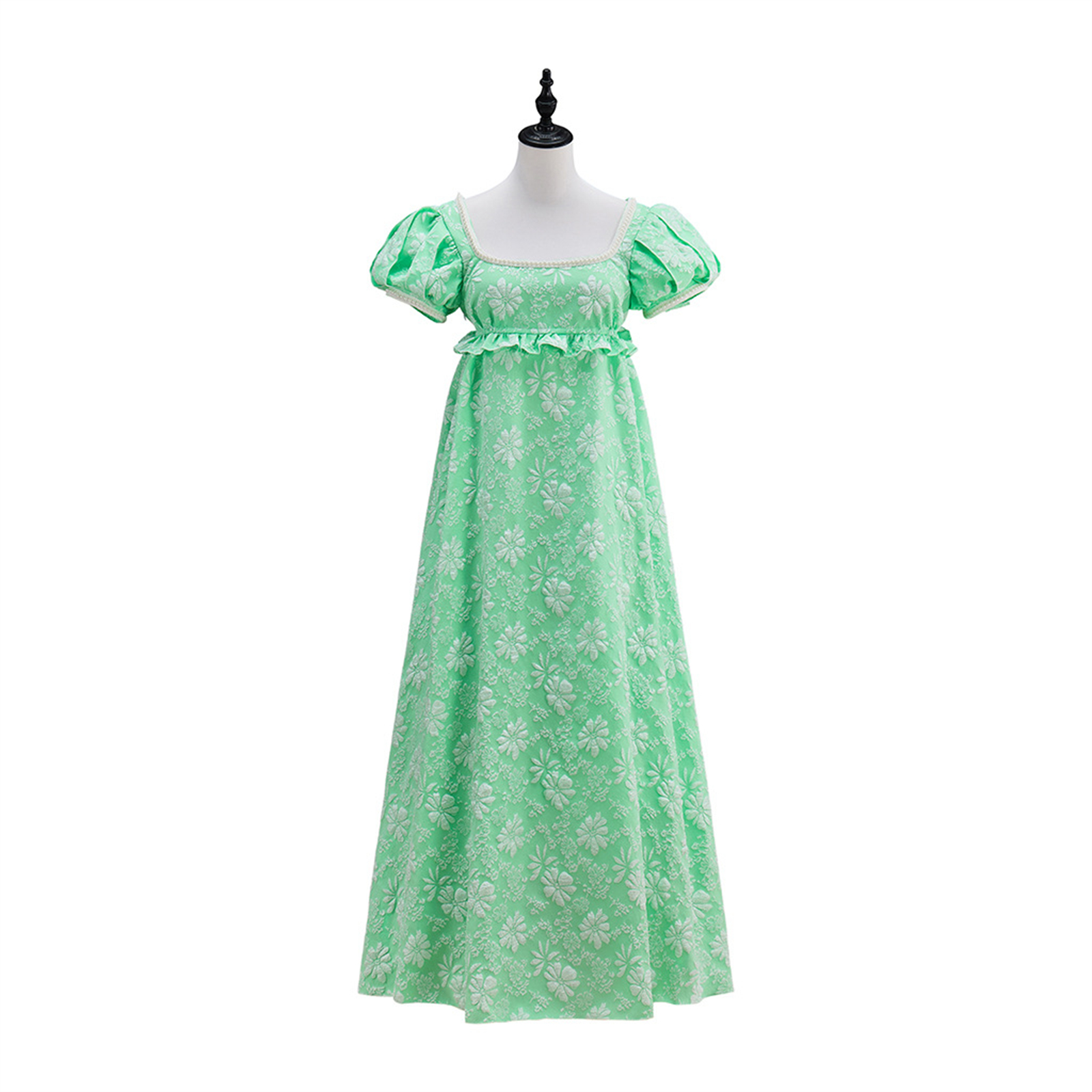 Robe Cos Vintage pour femmes, robe de danse, taille haute, robe de thé victorienne pour fête de noël