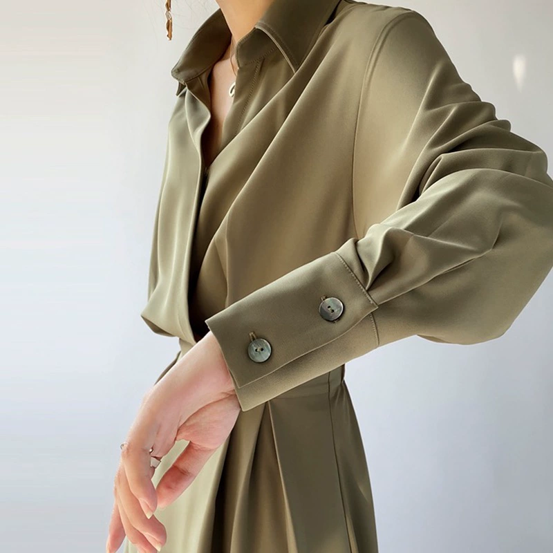Robe longue fine et élégante pour femme, nouvelle collection été, style français haut de gamme, idéale pour le bureau, vêtements féminins