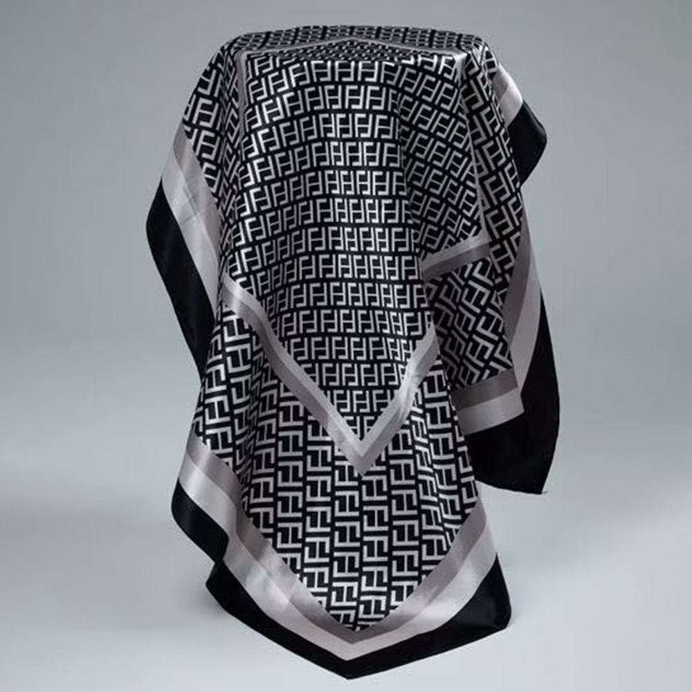 Écharpe carrée en soie de 90 cm pour femme, nouvelle collection printemps-été, style coréen haut de gamme, accessoire polyvalent et léger