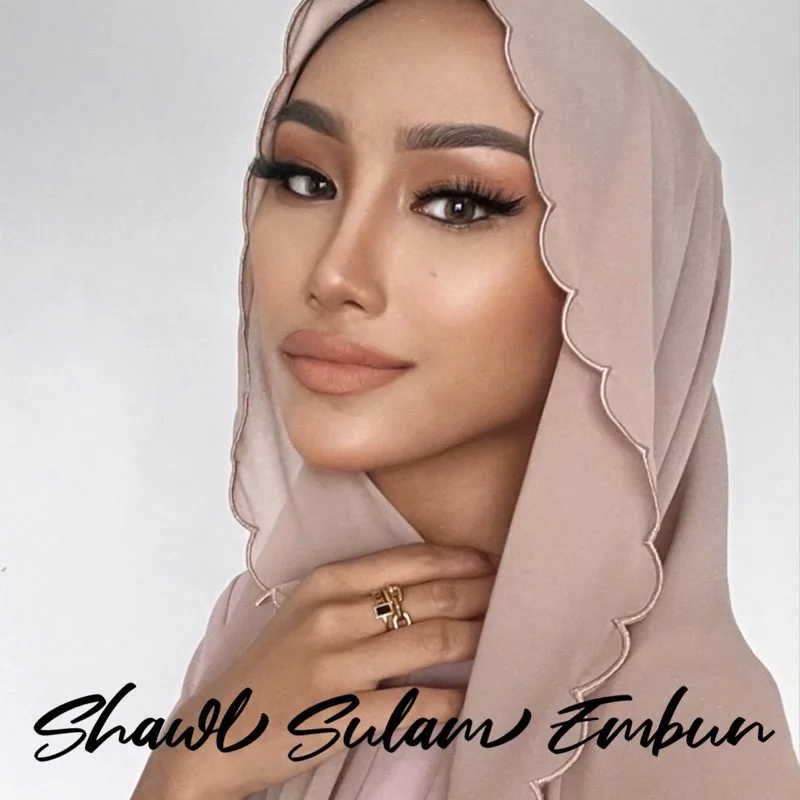 Châles Hijab en mousseline de soie musulmane, écharpe en dentelle pour femmes, enveloppes de tête solides, foulards pour dames, voile musulman, 70x180cm