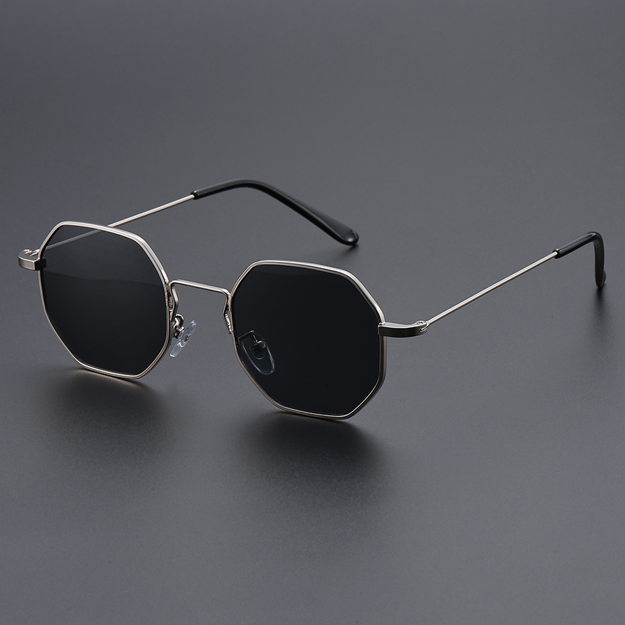 Lunettes de mode à monture géométrique classique pour hommes, adaptées aux cadeaux de vacances à des amis et à la famille