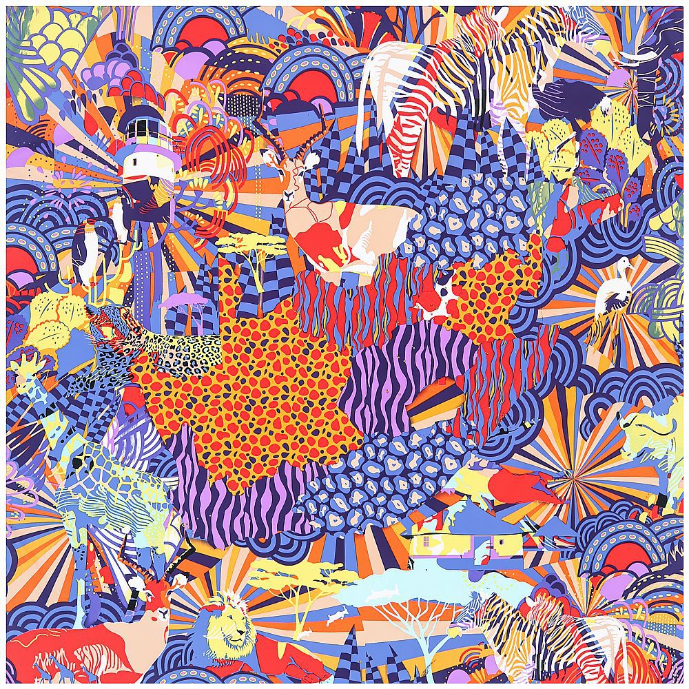 130cm marque foulard carré femmes 100% foulard en soie 2023 nouveau Design Pashmina Animal léopard zèbre femmes châle Bandana foulard écharpe