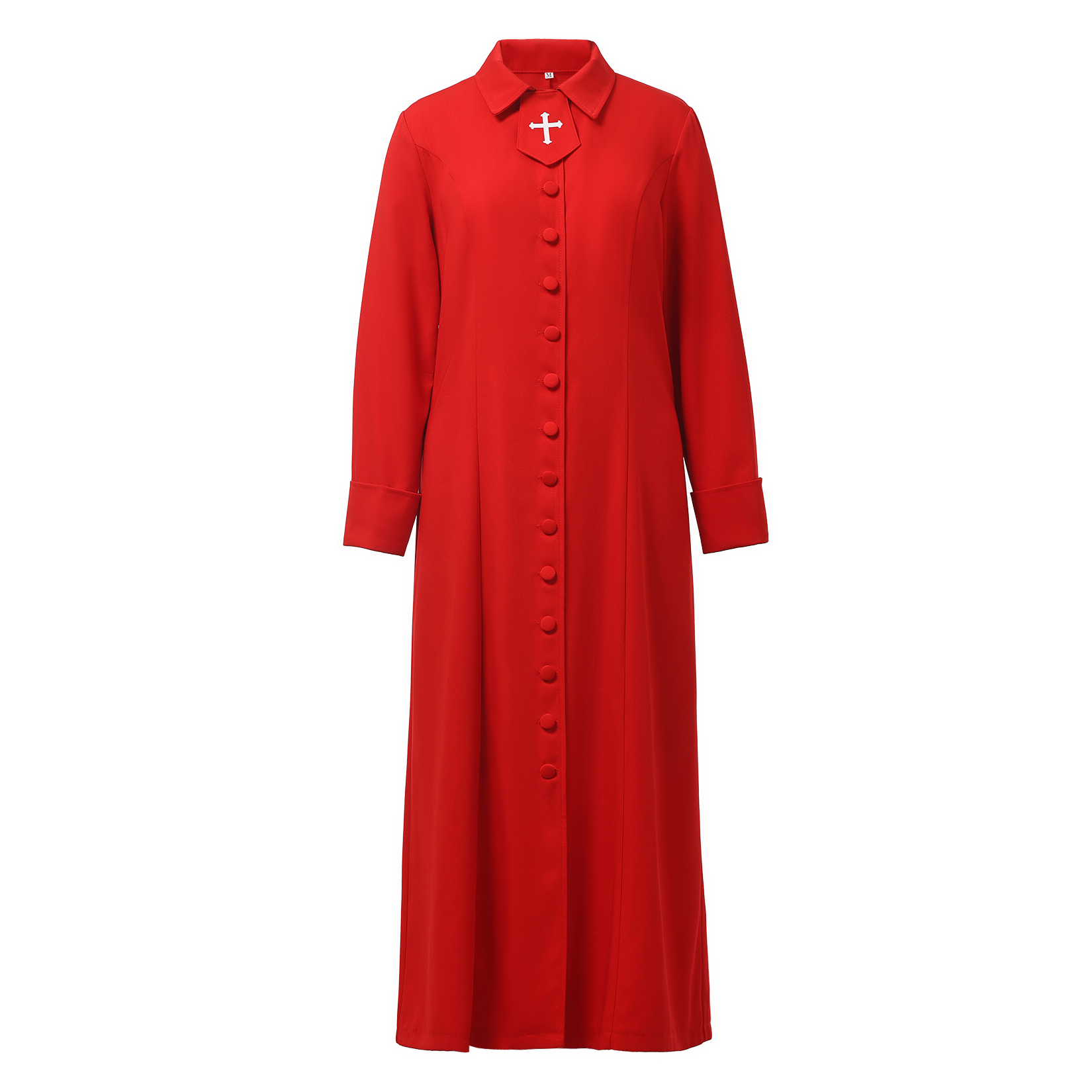 Robe soutane d'église pour femmes, Costume de pasteur de masse de clergé catholique