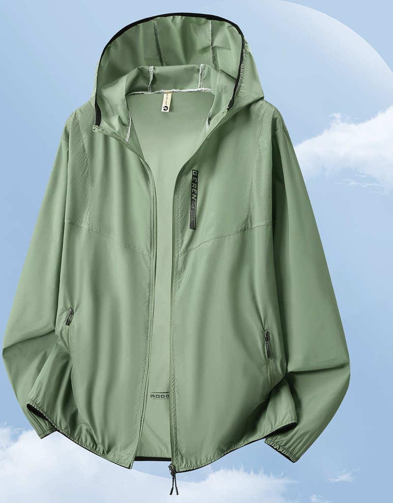 Veste d'été pour hommes grande taille, respirante, à séchage rapide, extensible, anti-UV, avec capuche, polyvalente, pour les trajets quotidiens, 180 kg, 12XL