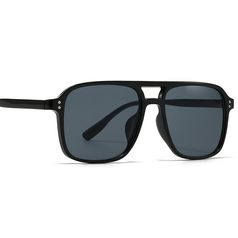 Lunettes de soleil de cyclisme vintage de luxe à double pont pour hommes et femmes, idéales pour la mode, les voyages, la conduite et la pêche, protection UV400