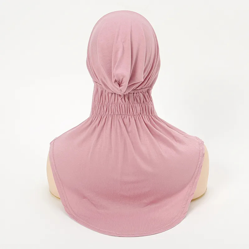 Nouveau musulman sous-écharpe intérieur Hijab casquette musulman foulard intérieur Hijab casquettes islamique sous-écharpe Ninja Hijab écharpe chapeau casquette os Bonnet