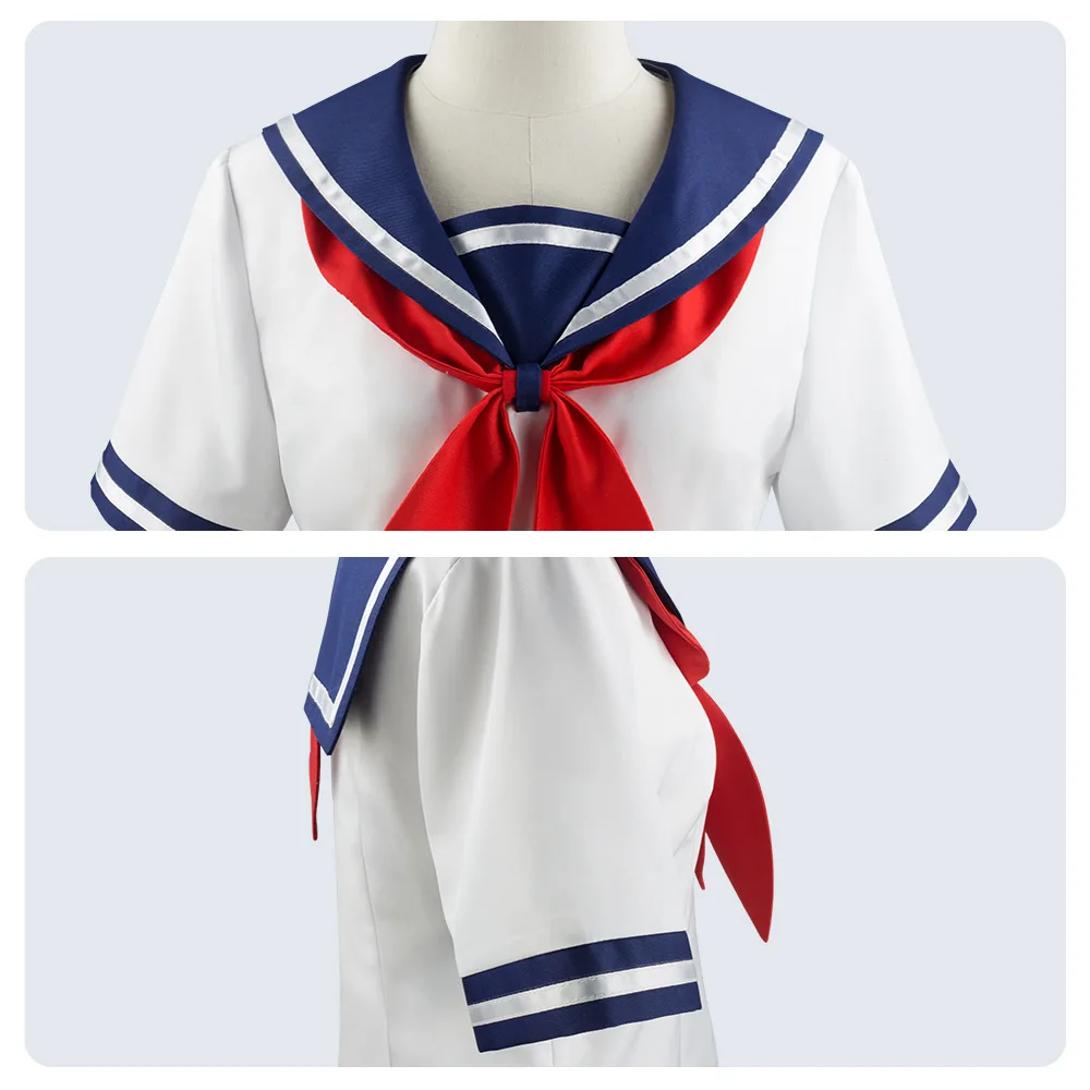 Costume de cosplay Ayano Aishi, tenue d'anime Yandere Simulator, uniforme de marin Yandere Chan, uniformes de lycéenne JK, tenues de fête