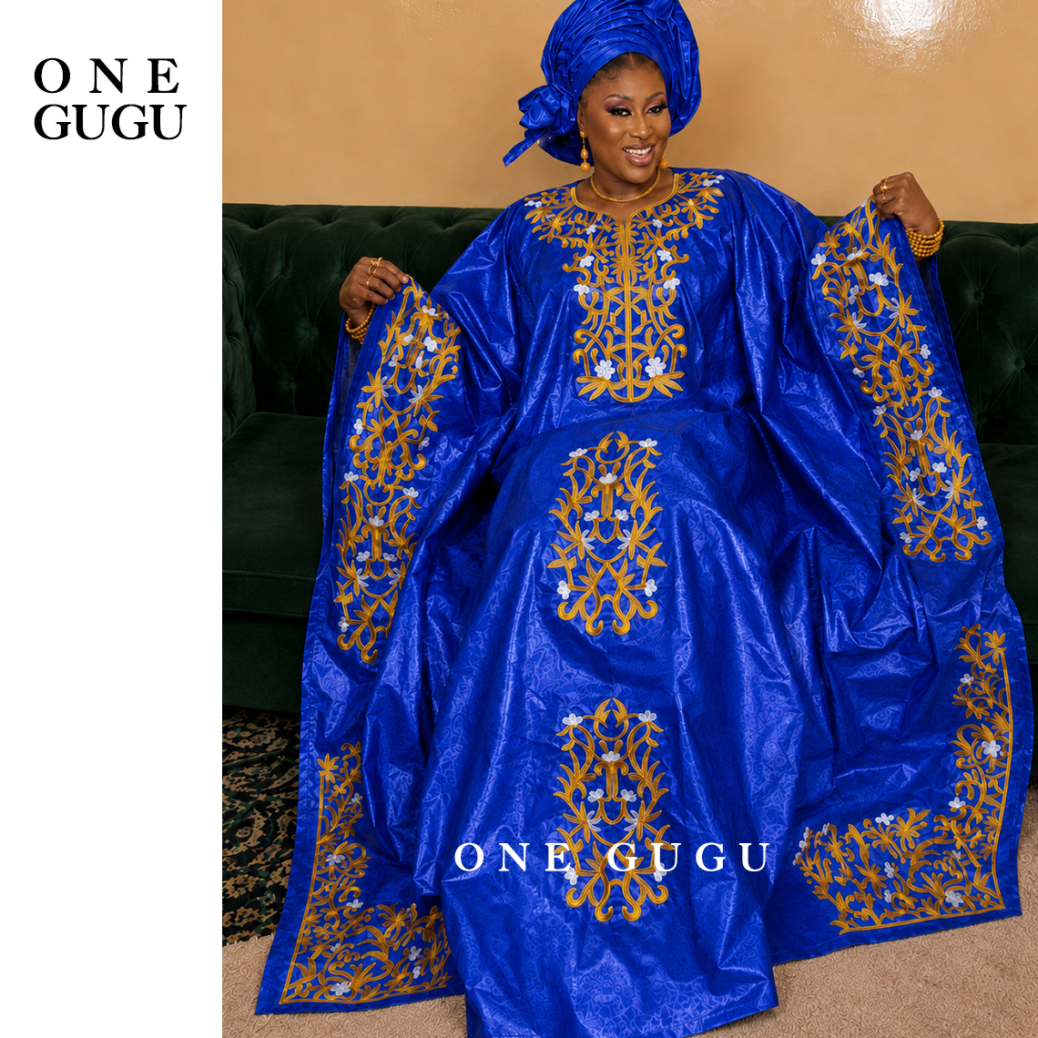 Robe longue Boubou Dashiki en brocart noir, 100% coton Bazin Riche, originale nigériane, avec foulard, pour mariage et fête.