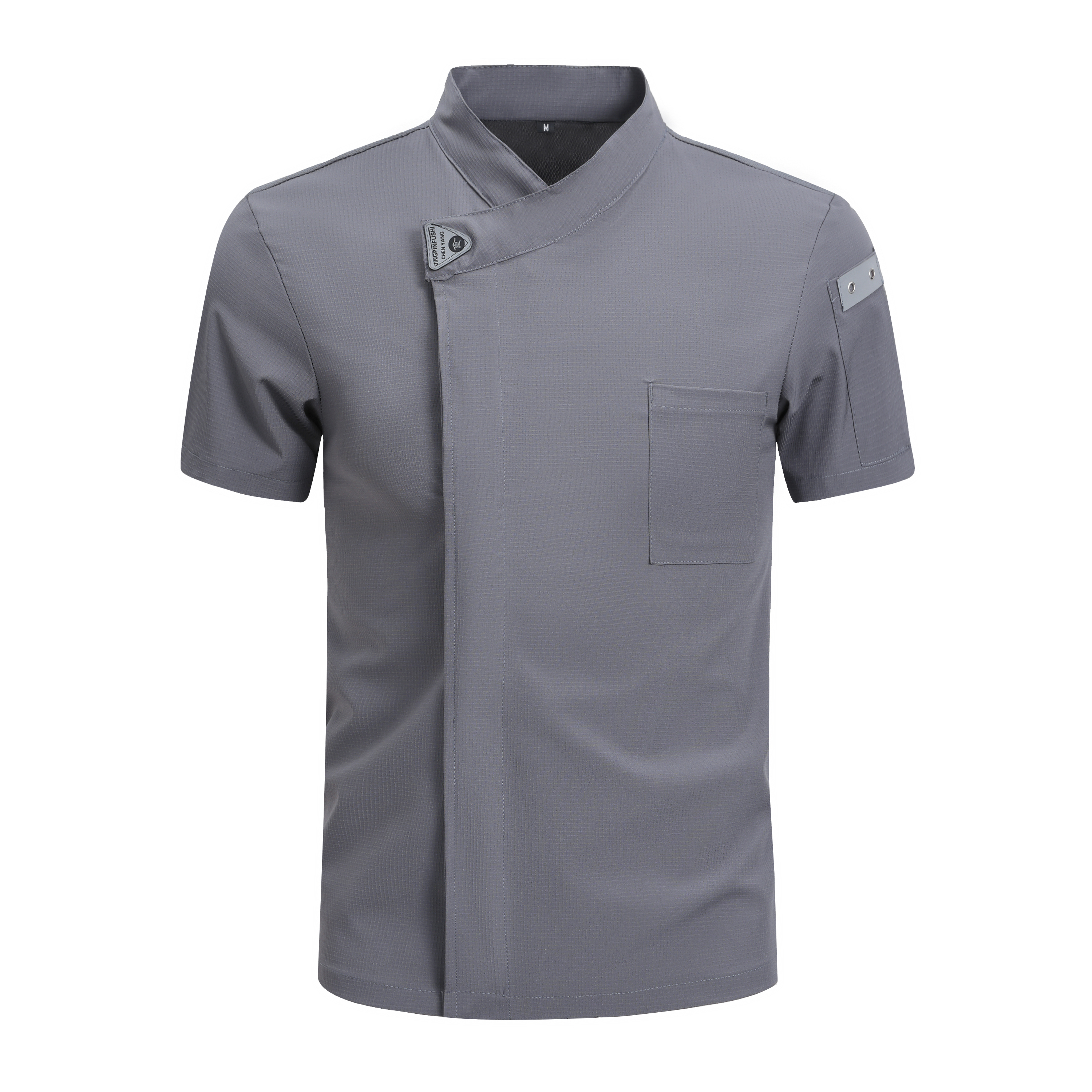Vestes de Chef Homme, Vêtements de Cuisine, Uniformes de Chef de Restaurant, Uniformes de Chef à Manches Courtes, Tenues de Serveur Femme, Costumes d'Hôtel