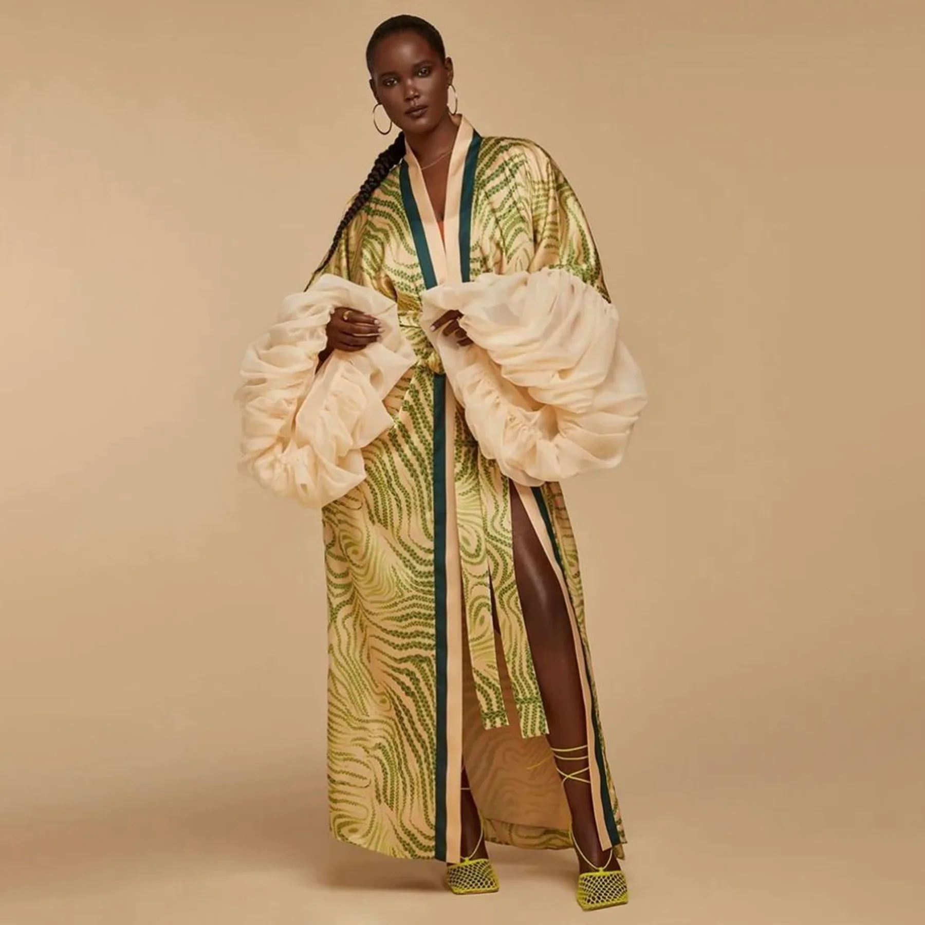 Kimono japonais mode manteau Cardigan chemisier élégant femmes Long Cardigan traditionnel Kimonos robe Dashiki afrique vêtements