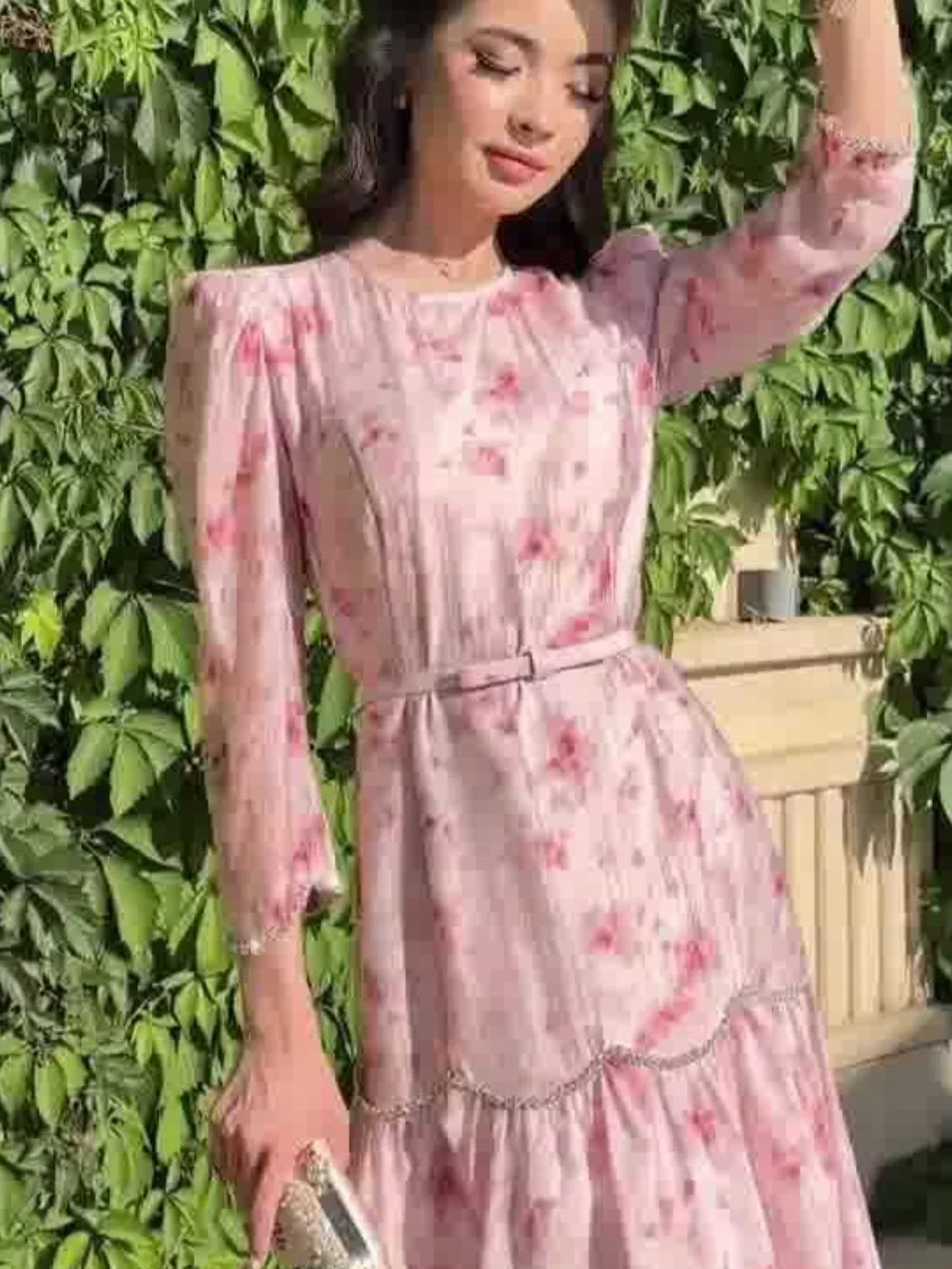 Eid femmes Robe Abaya imprimer doux dubaï robes Largos robes longues caftan Robe arabe fête Caftan Jalabiya Ramadan 2026
