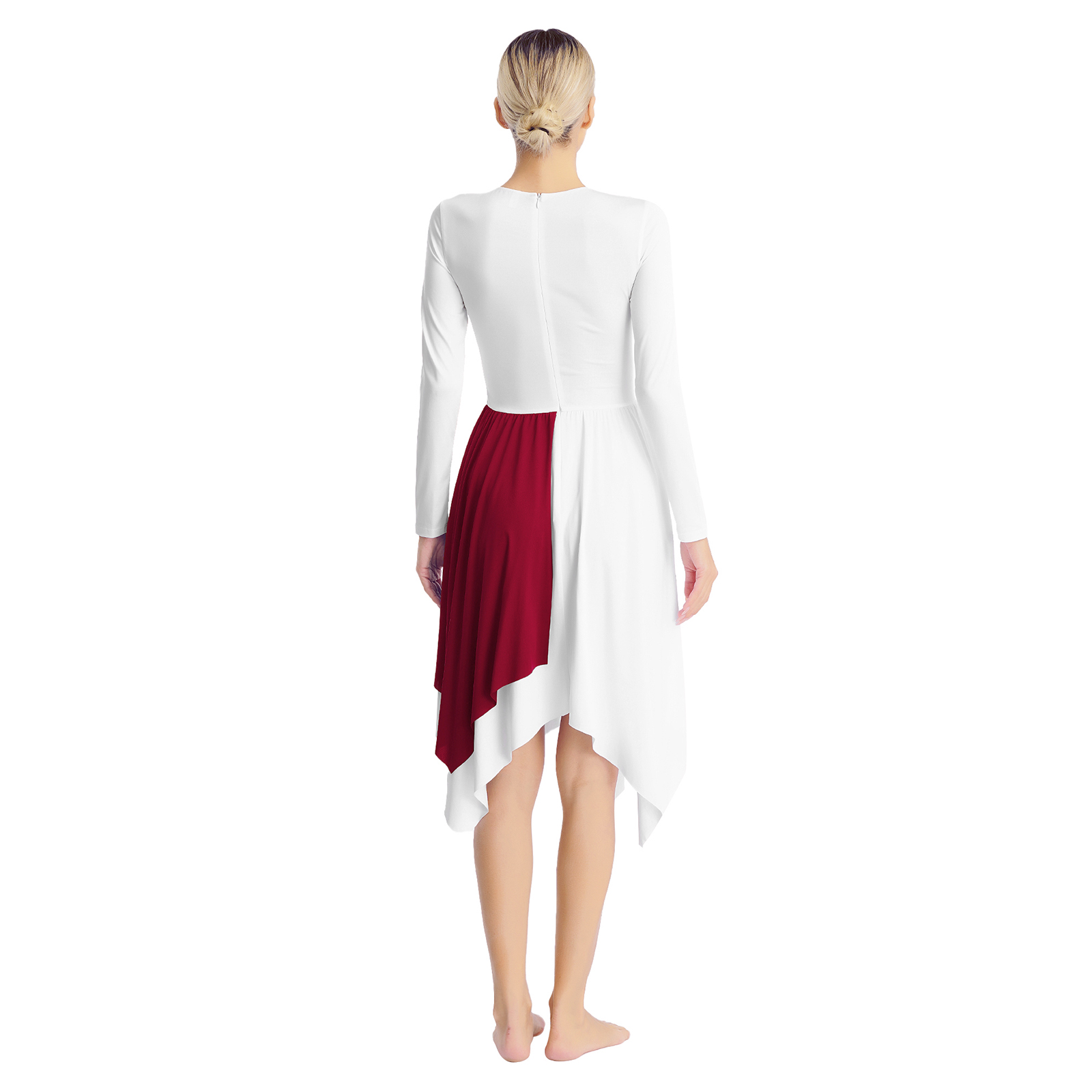 Tunique de danse lyrique pour femmes, robe superposée, Costume de culte chrétienne, robes d'église liturgiques, vêtements de danse