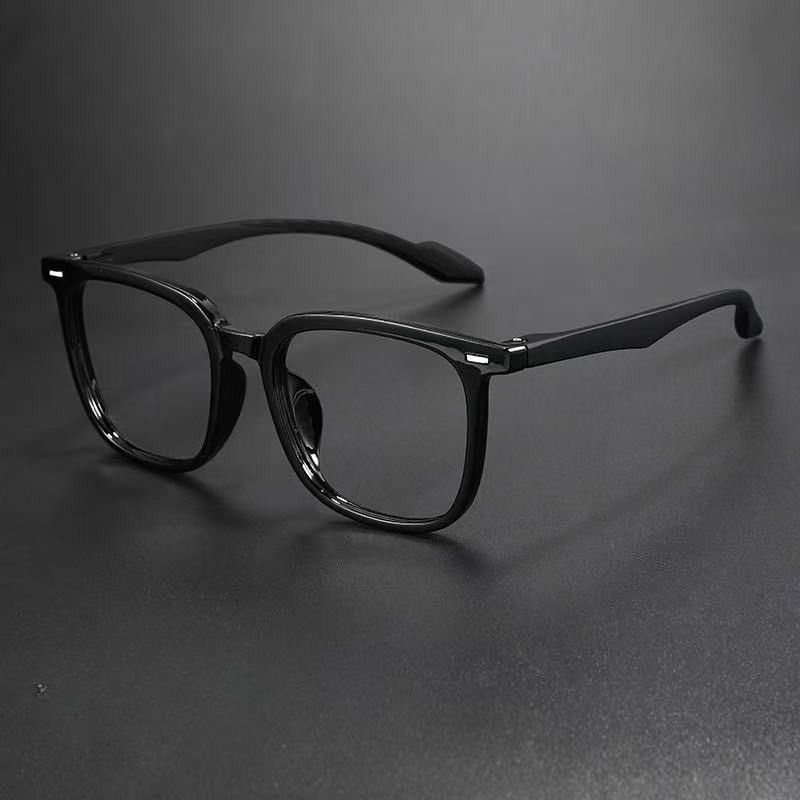 1 paire de lunettes surdimensionnées tendance pour hommes, parfaites pour le quotidien et les occasions spéciales, cadeaux idéaux pour les anniversaires et les fêtes.