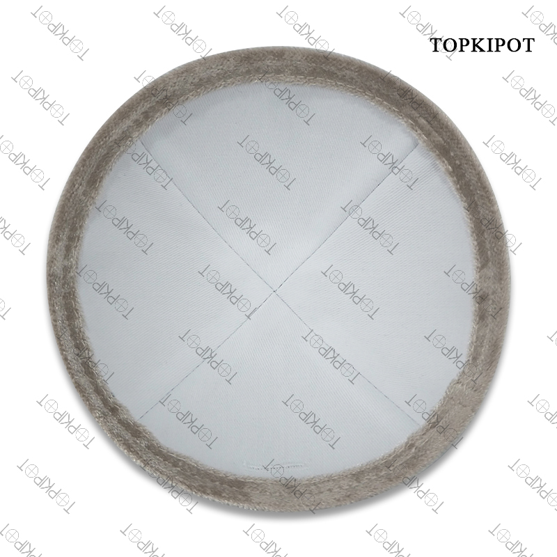 Kippa en coton floqué gris foncé, broderie personnalisée, Kippah juive, chapeau Judaica, Yarmulke, casquette pour Bar Mitzvah ou cadeau de mariage.