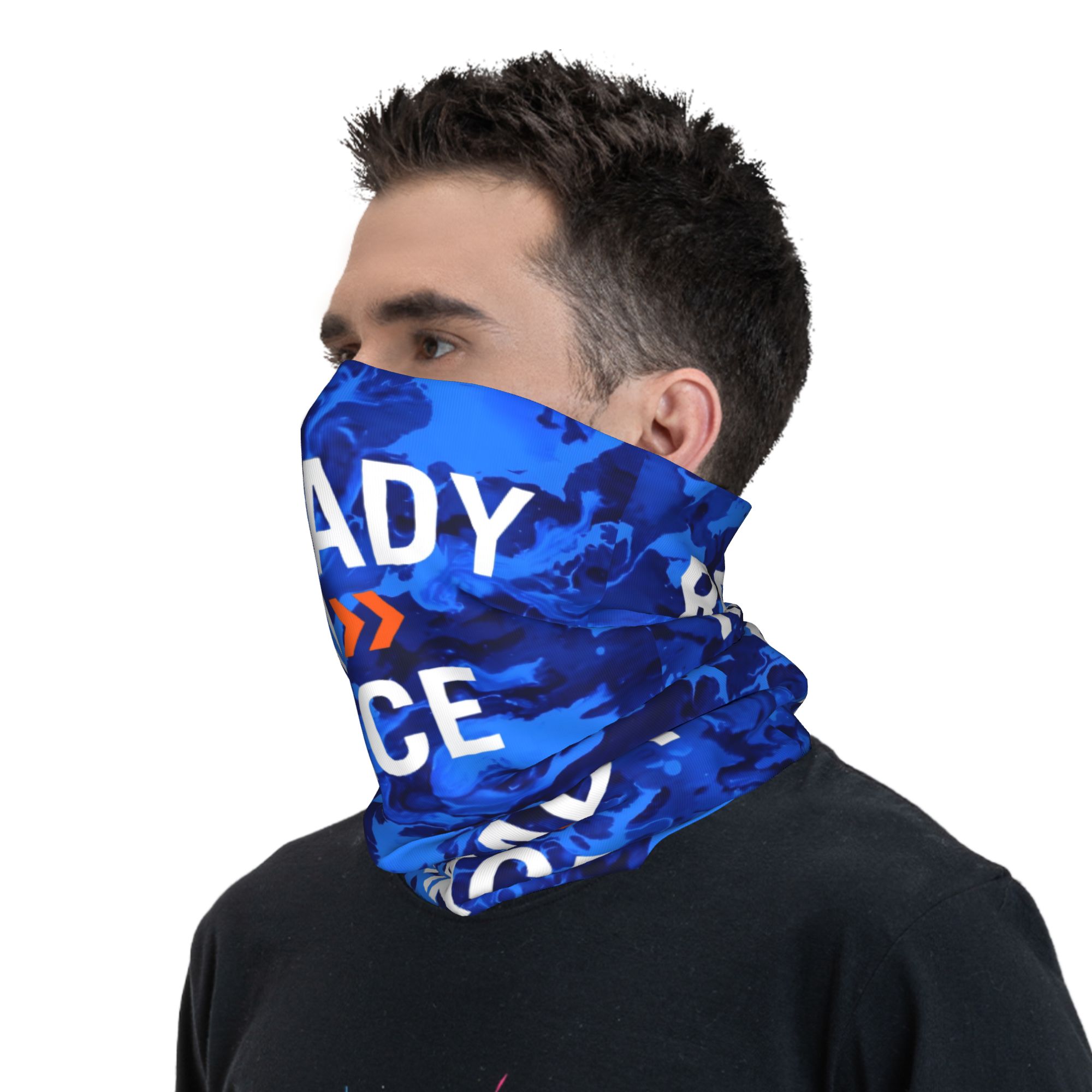 Bandana chauffe-cou personnalisé prêt à courir pour hommes et femmes, écharpe de Ski de randonnée d'hiver, guêtre avec Logo classique, couverture faciale de vélo