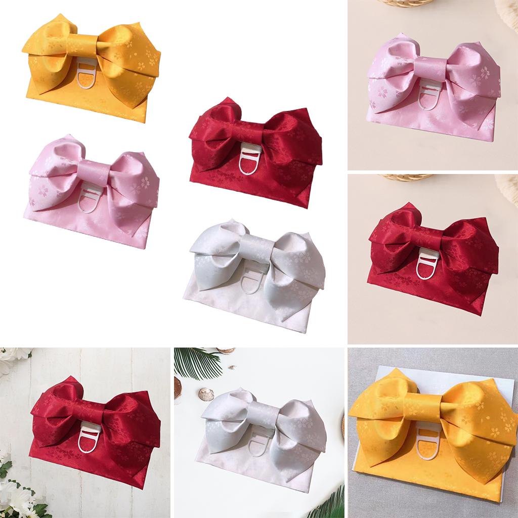 Kimono japonais Obi pour femmes, ceinture Yukata solide, classique Geisha, ceinture de taille, automne hiver, robe douce, ceinture de réglage de nœud papillon