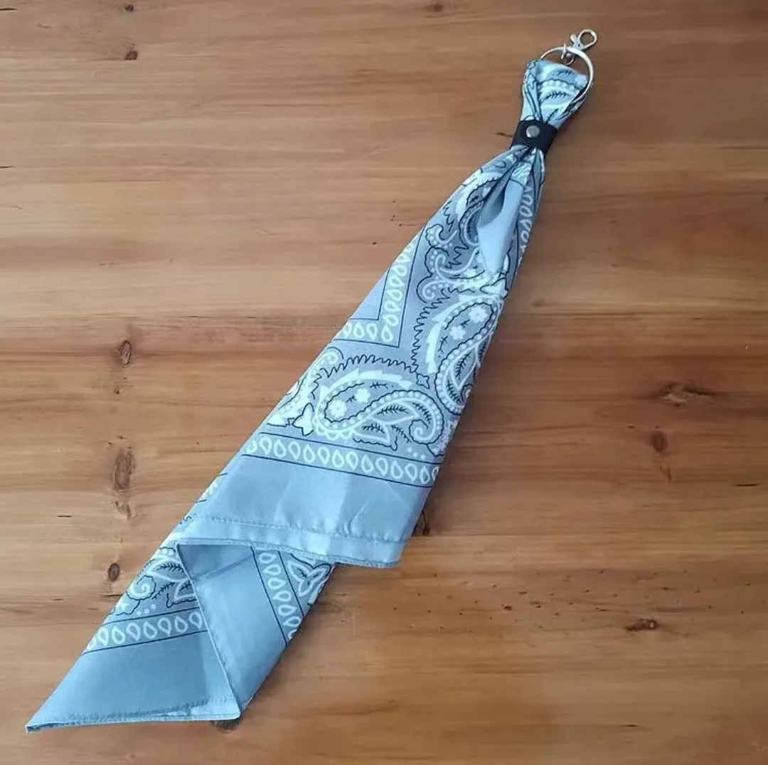 Foulard carré de style hip-hop industriel, bandeau polyvalent, protège-fleur à suspendre à la taille pour hommes, femmes, enfants et bébés