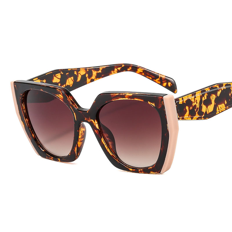 Lunettes de soleil œil de chat élégantes pour femmes, nuances dégradées féminines, lunettes de soleil noires et blanches, style vintage, mode, nouveau