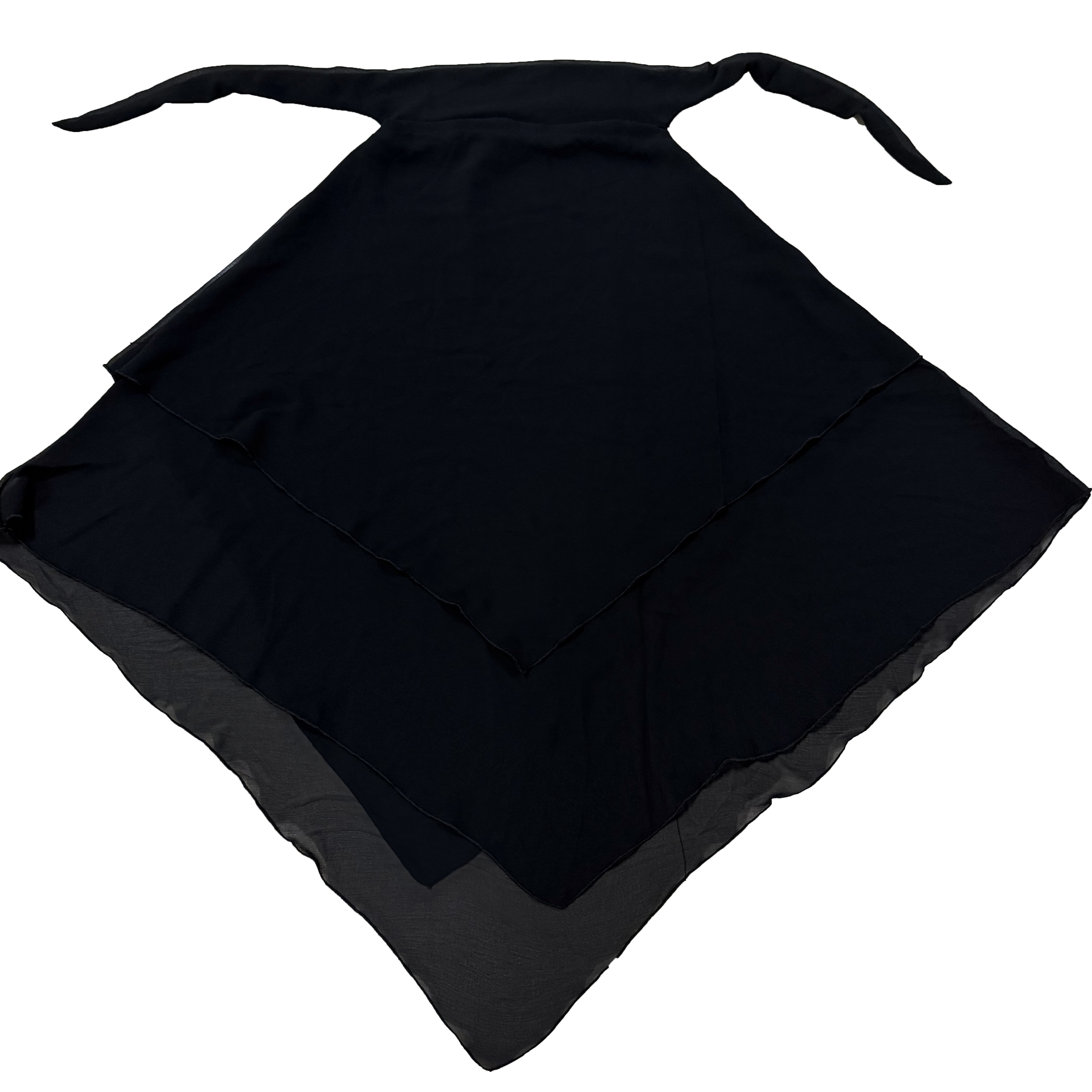 Foulard en mousseline de soie Hijab instantané Double couche de qualité supérieure, châle respirant pour femmes musulmanes, Hijab en mousseline de soie respirant malaisien
