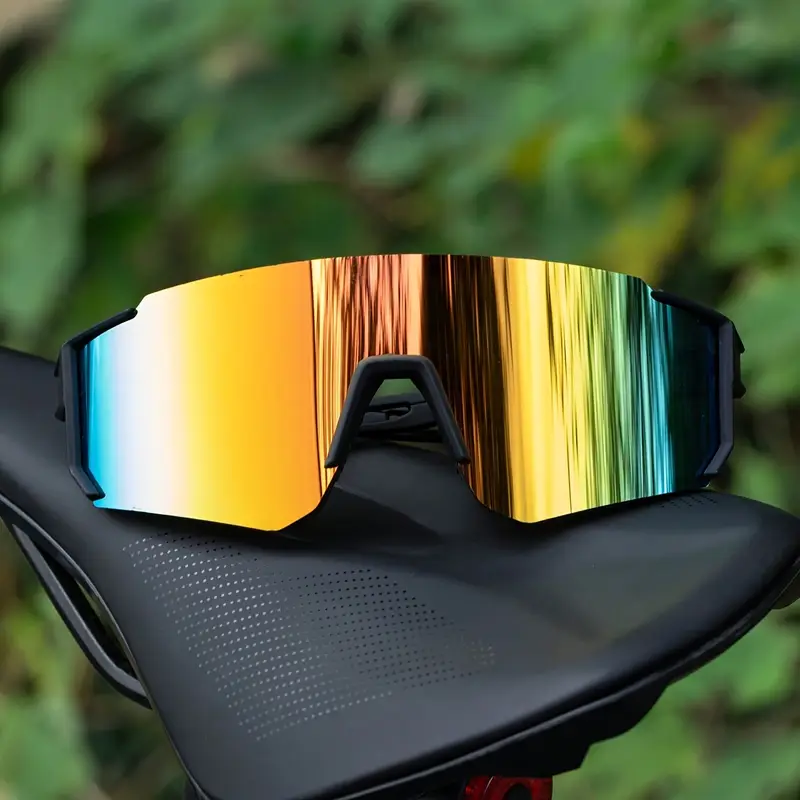 Lunettes de mode à monture large pour hommes - Matériau PC coloré, léger et durable, adaptées à la vie quotidienne et aux activités, style décontracté, lunettes décoratives ordinaires, lunettes légères