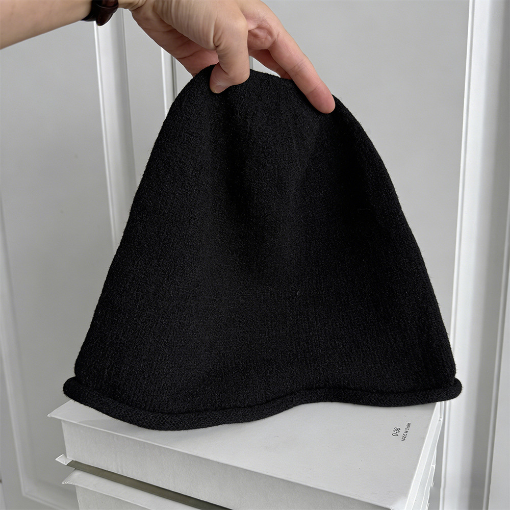 Nouveau bonnet d'été en lin pour femme, décontracté, à bord soufflé, fin, respirant, pour grandes tailles, uni, doux, style skullies, bonnet de soleil, cadeau