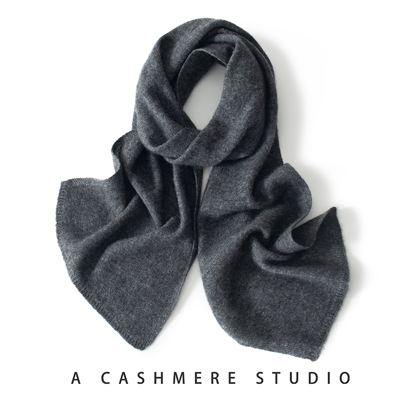 Hiver femmes 100% cachemire tricoté écharpe châle 2024 nouveau solide Poncho polyvalent mode écharpe décontractée dame haute qualité foulards