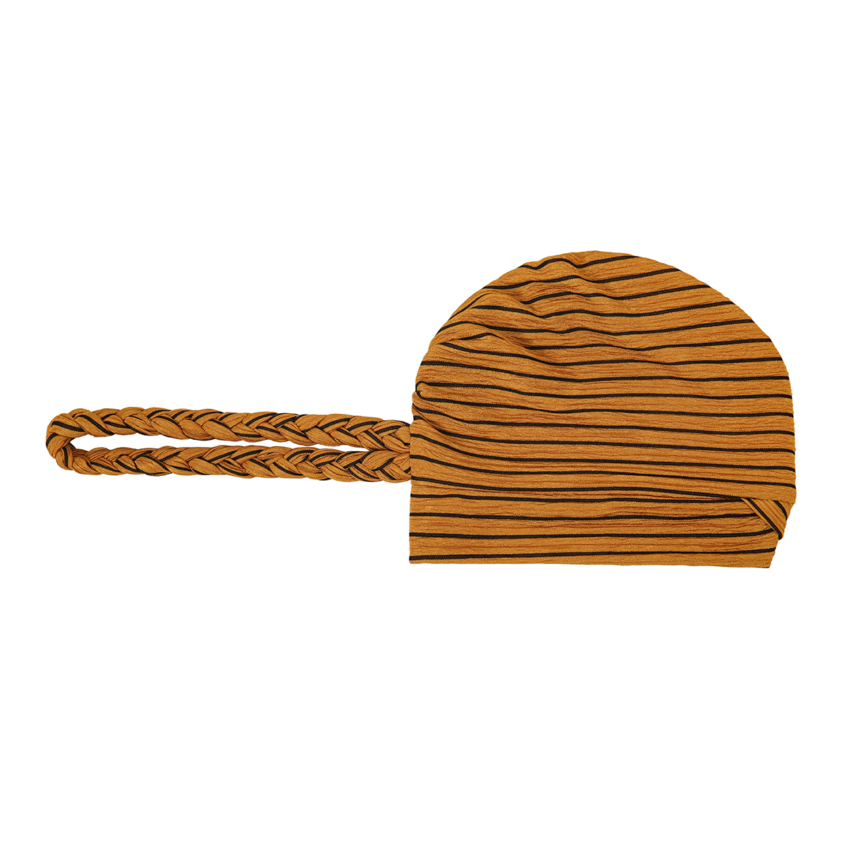 Nouveau Turban Musulman Tressé pour Femme 2026 – Hijab Doux Extensible, Foulard Chimio, Couvre-Chef, Voile Islamique