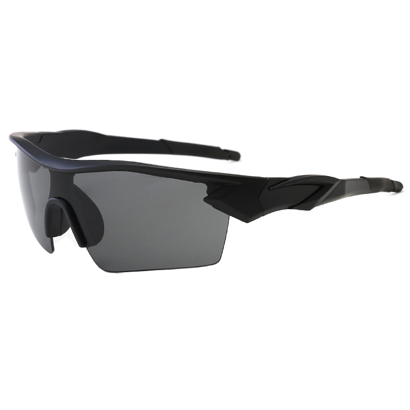 Lunettes de soleil de sport rectangulaires pour hommes, vélo de route, cyclisme, équitation, vélo en plein air, lunettes rondes, 2024