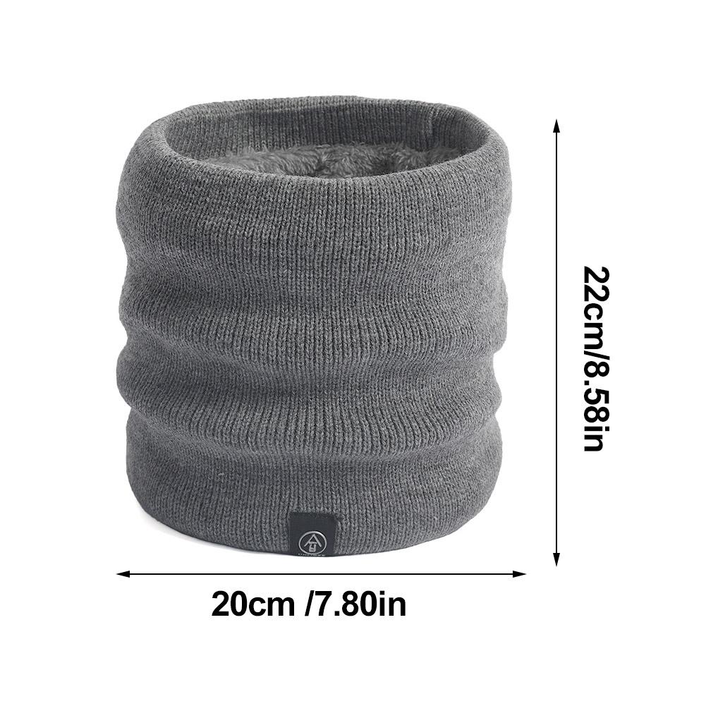 Cache-cou tricoté, écharpe de sport, cache-visage doux et tendance pour femmes et hommes, pour l'hiver, le patinage, la course à pied et la randonnée, écharpes et cache-cous pour hommes, cache-cou annulaire