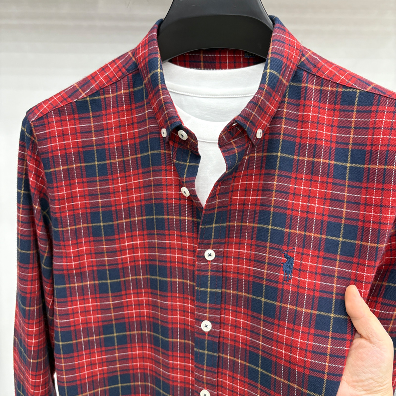 Marque de luxe broderie 100% coton chemise à manches longues hommes nouvelle chemise hommes décontracté haut ample hommes d'affaires