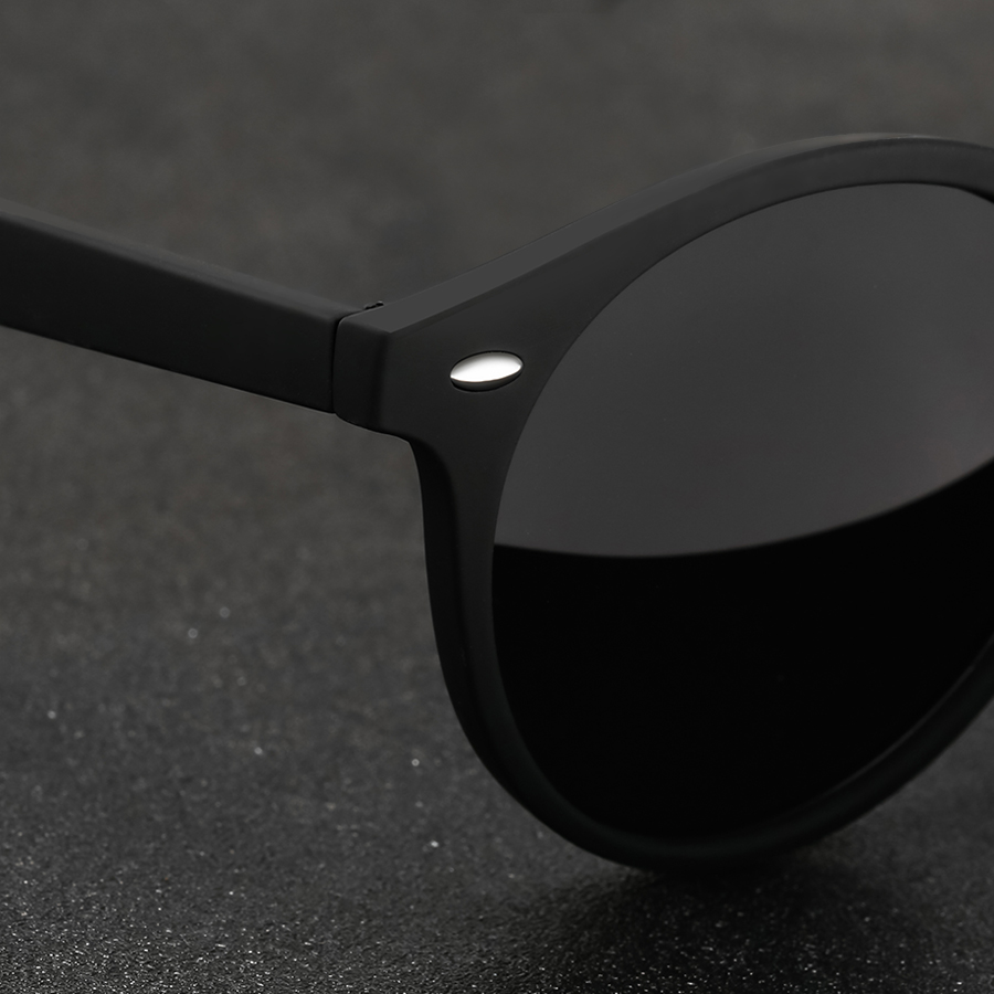 2-3 Pièces Lunettes de Soleil Ovales Vintage Tendance Homme Femme Pêche Conduite Marque de Luxe Designer Rétro