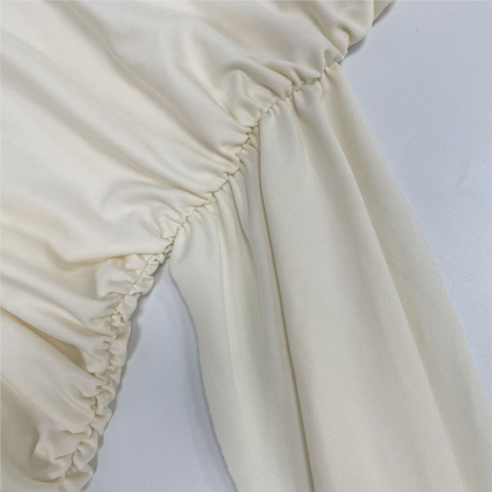 Robe de soirée pour femmes, Slim, élégante, polyvalente, vêtements sans manches, épaules inclinées, rubans à volants, robes courtes aux hanches, nouvelle collection