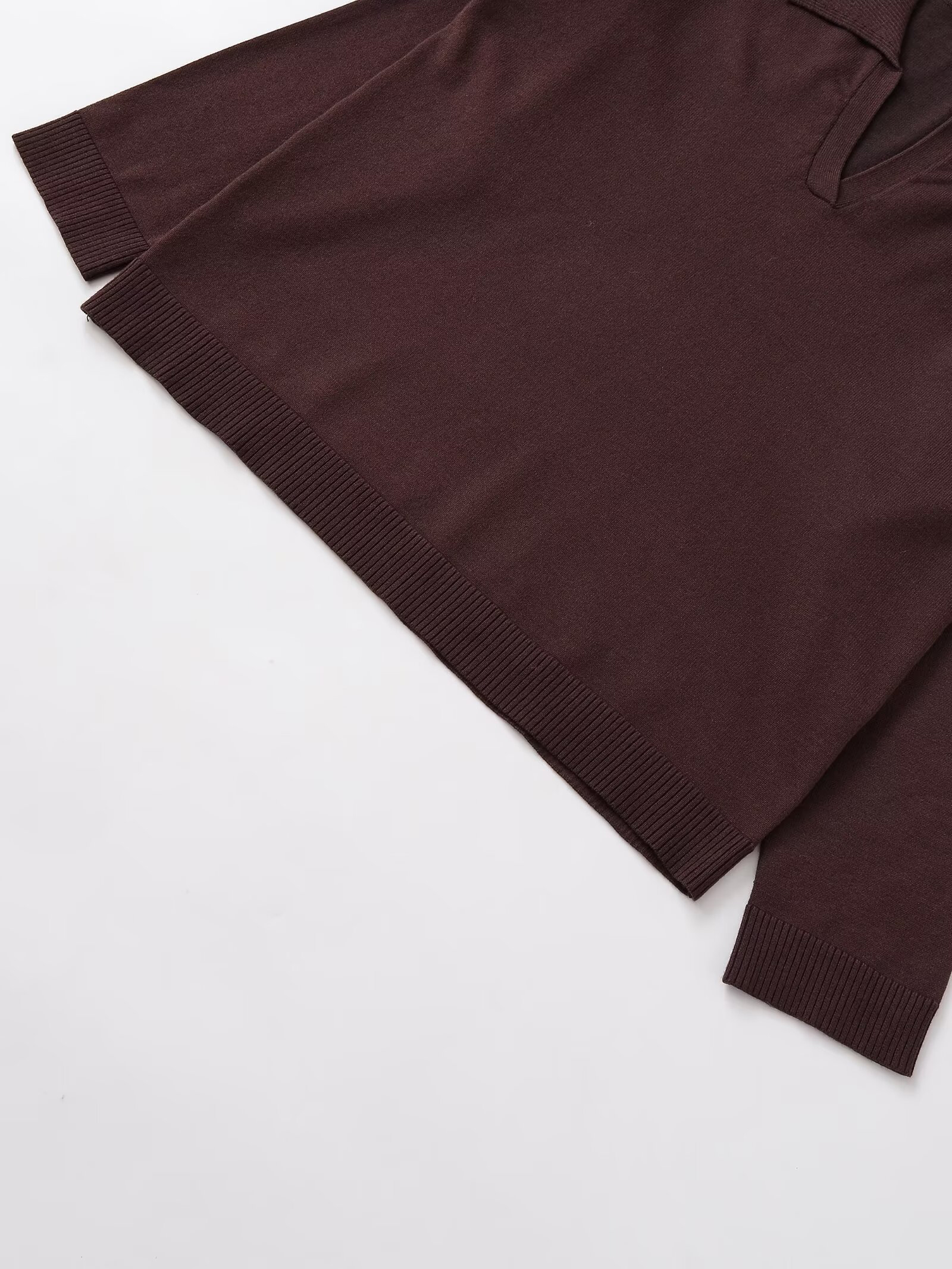 Ensemble haut tricoté et pantalon décontracté pour femmes, nouvelle mode, Style européen et américain, col Simple, couleur unie