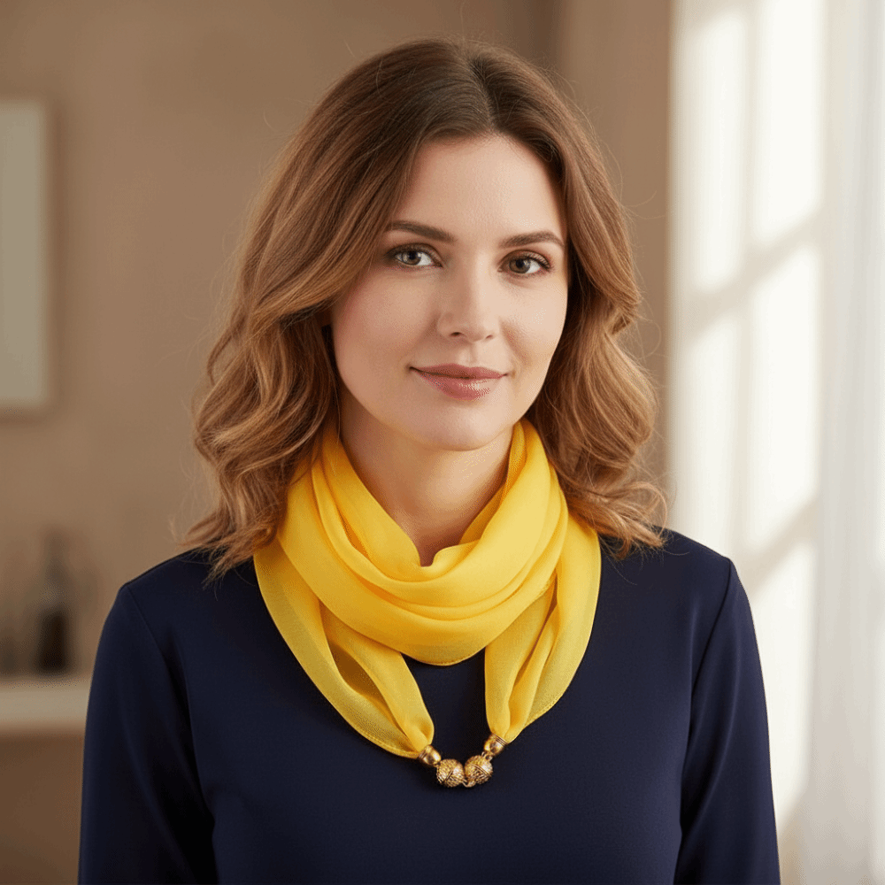 Écharpe magnétique en coton doux pour la protection du cou, 65x65cm, boucle magnétique, écharpe carrée, imprimé floral, foulard pour femmes, mode féminine
