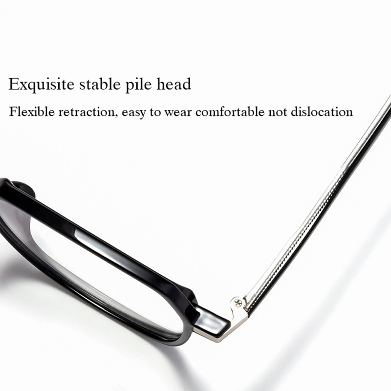 Lunettes optiques pour les hommes, lunettes masculines de pleine jante avec l'alliage de recette TR-90 le plastique de haute qualité, lumière superbe-réduction