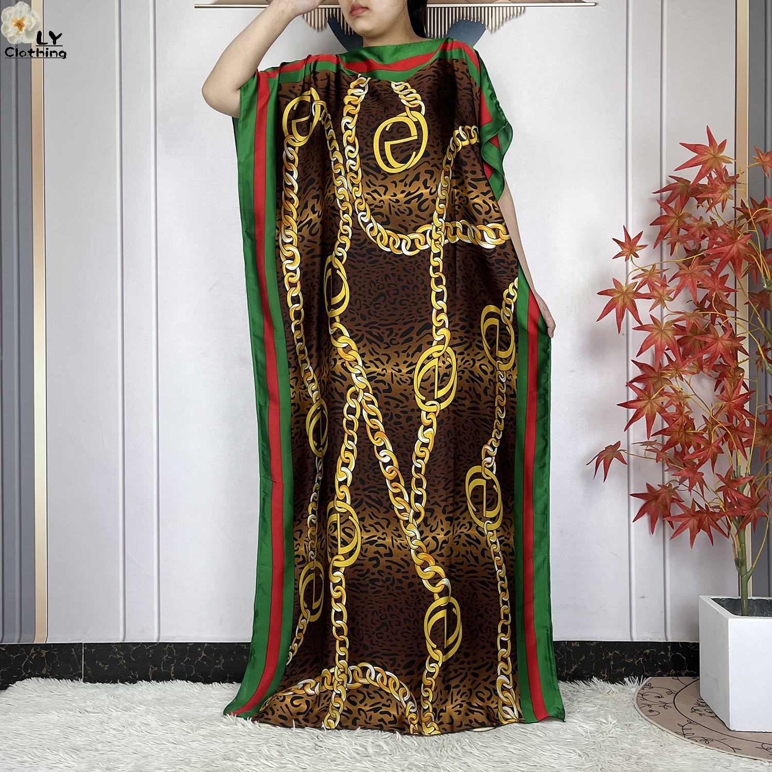 Abaya – robe africaine en soie à manches courtes, ample, à la mode, Kaftan décontracté, pour femmes musulmanes, Robes arabes pakistanaises, nouvelle collection été