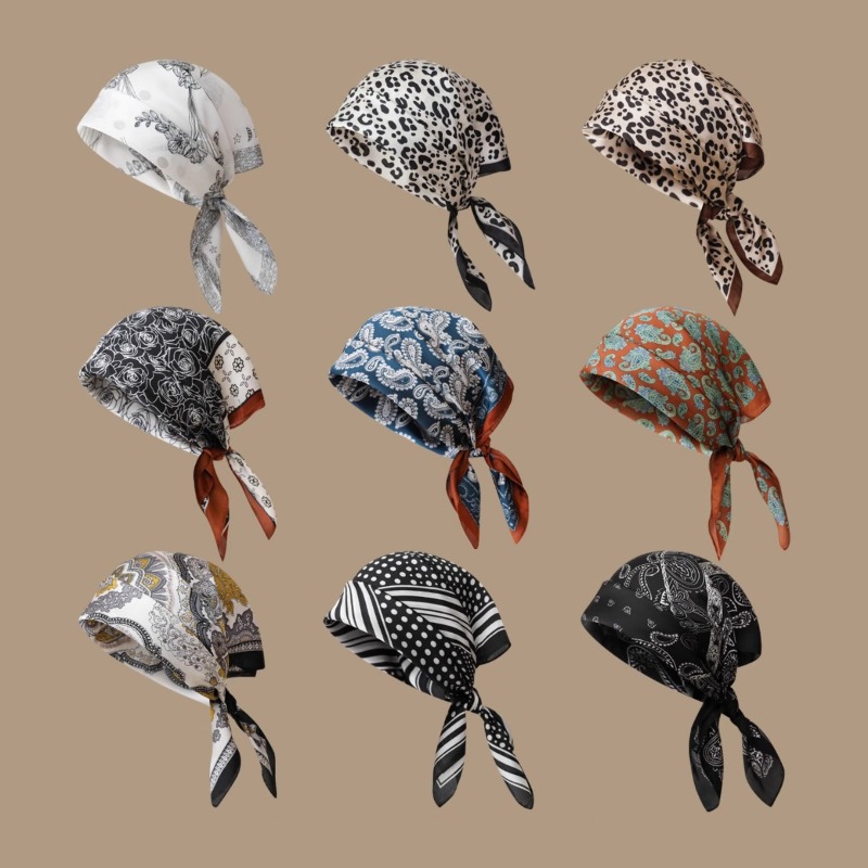 Foulard imprimé cachemire pour homme et femme, écharpe d'été et de printemps, chapeau de pirate pour le cyclisme, mode outdoor, moto, hip-hop, randonnée, bandeau