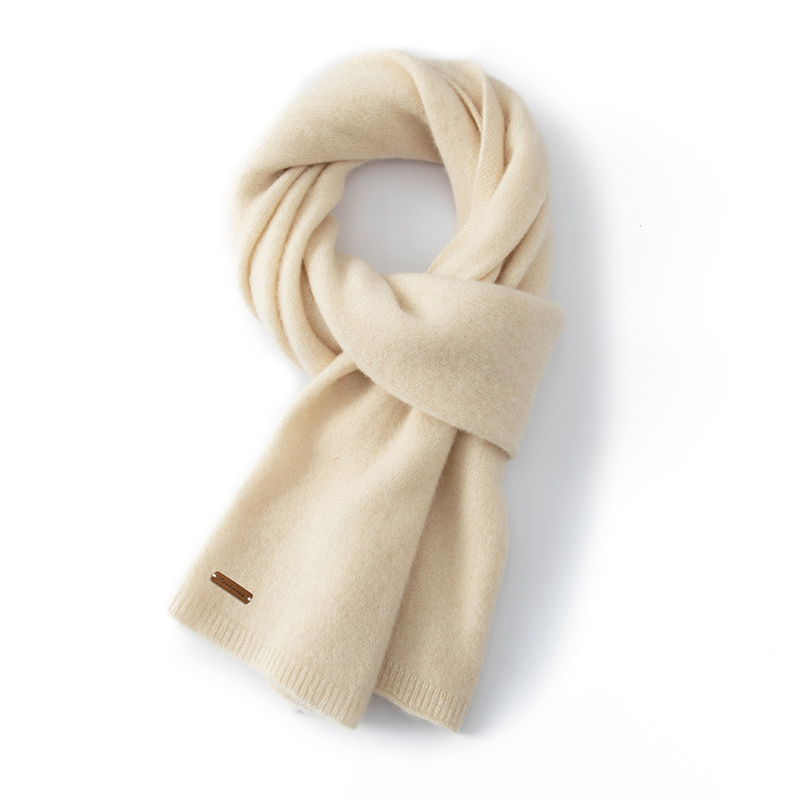 Femmes 100% pur cachemire écharpe hiver chaud doux confortable tricot longue enveloppement mode décontracté cou plus chaud temps froid accessoire