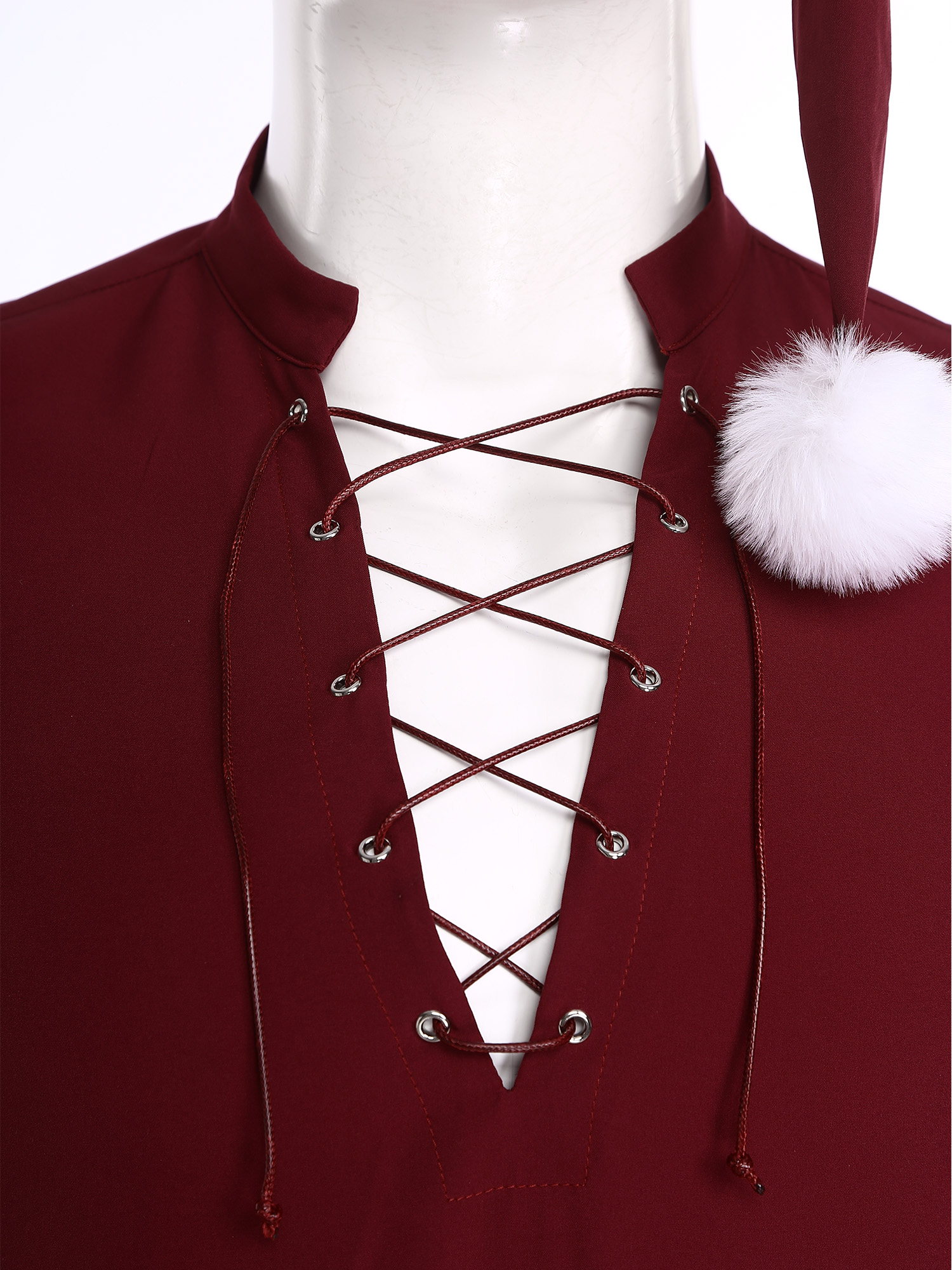 Robe de nuit Vintage Renaissance pour hommes, chemise de nuit ample à manches longues avec chapeau, pyjama de carnaval de noël, Costume de fête, vêtements de nuit