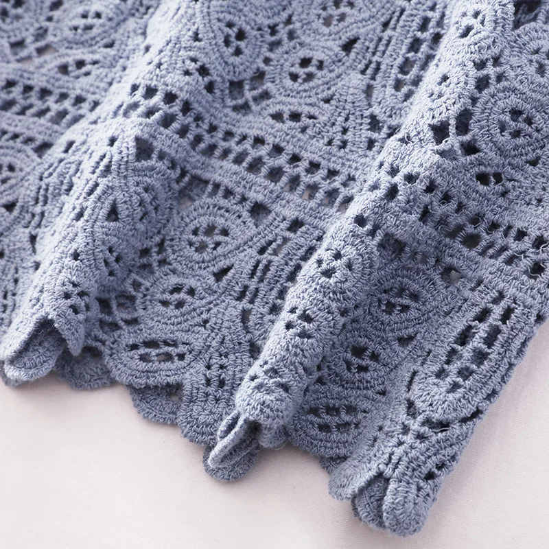 Vêtements de plage pour femmes, style bohème, chic, crochet, oeillet, précieux, vintage, édouardien, esthétique, Ibiza, Hiphélicoptère, gitane, camisole slim