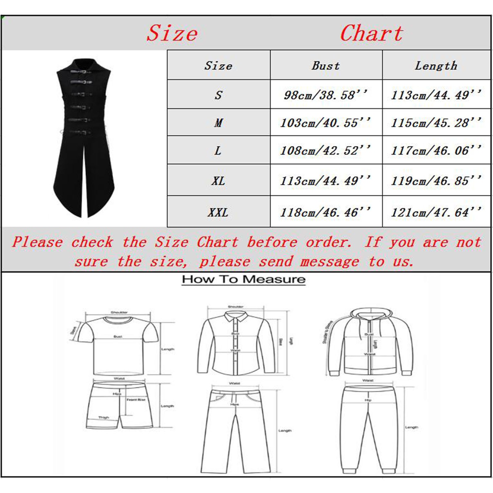 Veste gothique médiévale pour hommes, gilet victorien sans manches noir, Steampunk Vintage, sangle à boucle, Costumes d'halloween