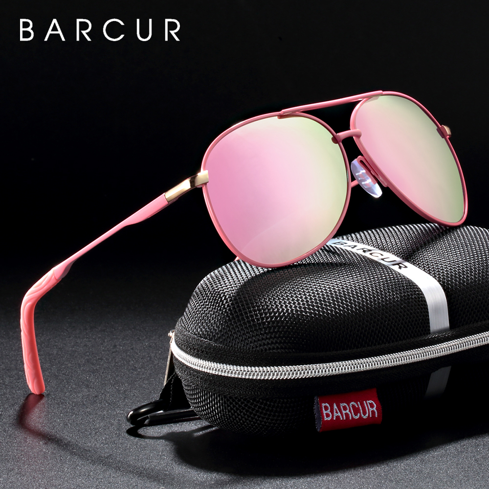 BARCUR hommes dégradé femmes lunettes de soleil polarisées lunettes de soleil pour hommes pilote